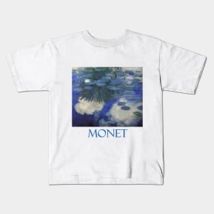 Waterlilies (1914) by Claude Monet Kids T-Shirt